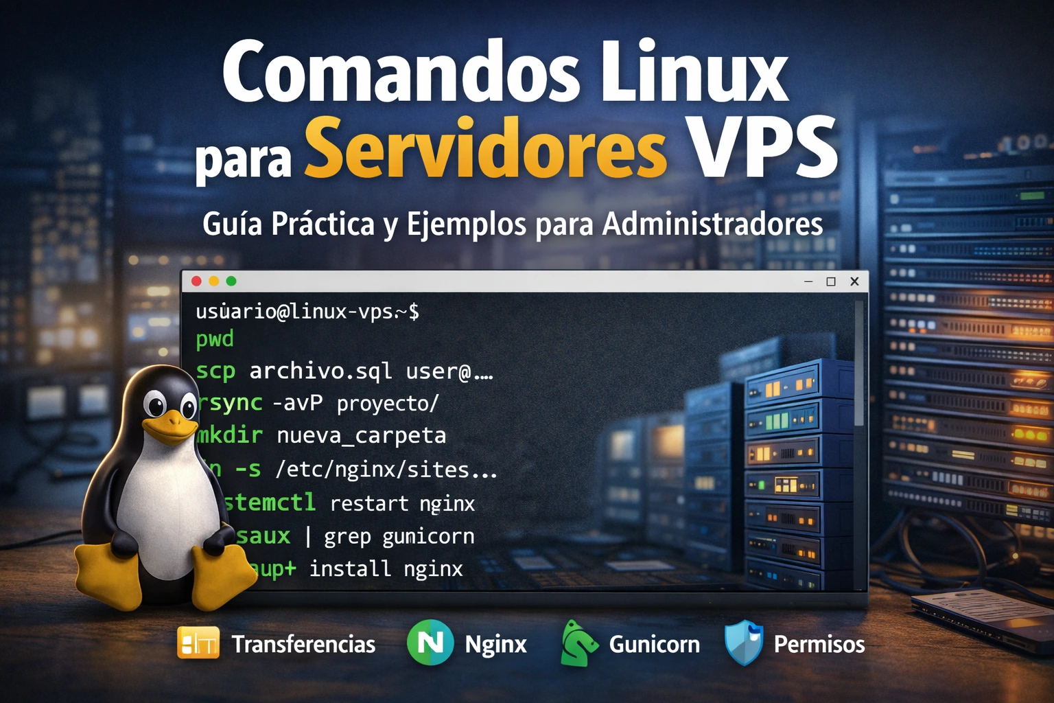 Comandos linux para servidores VPS1